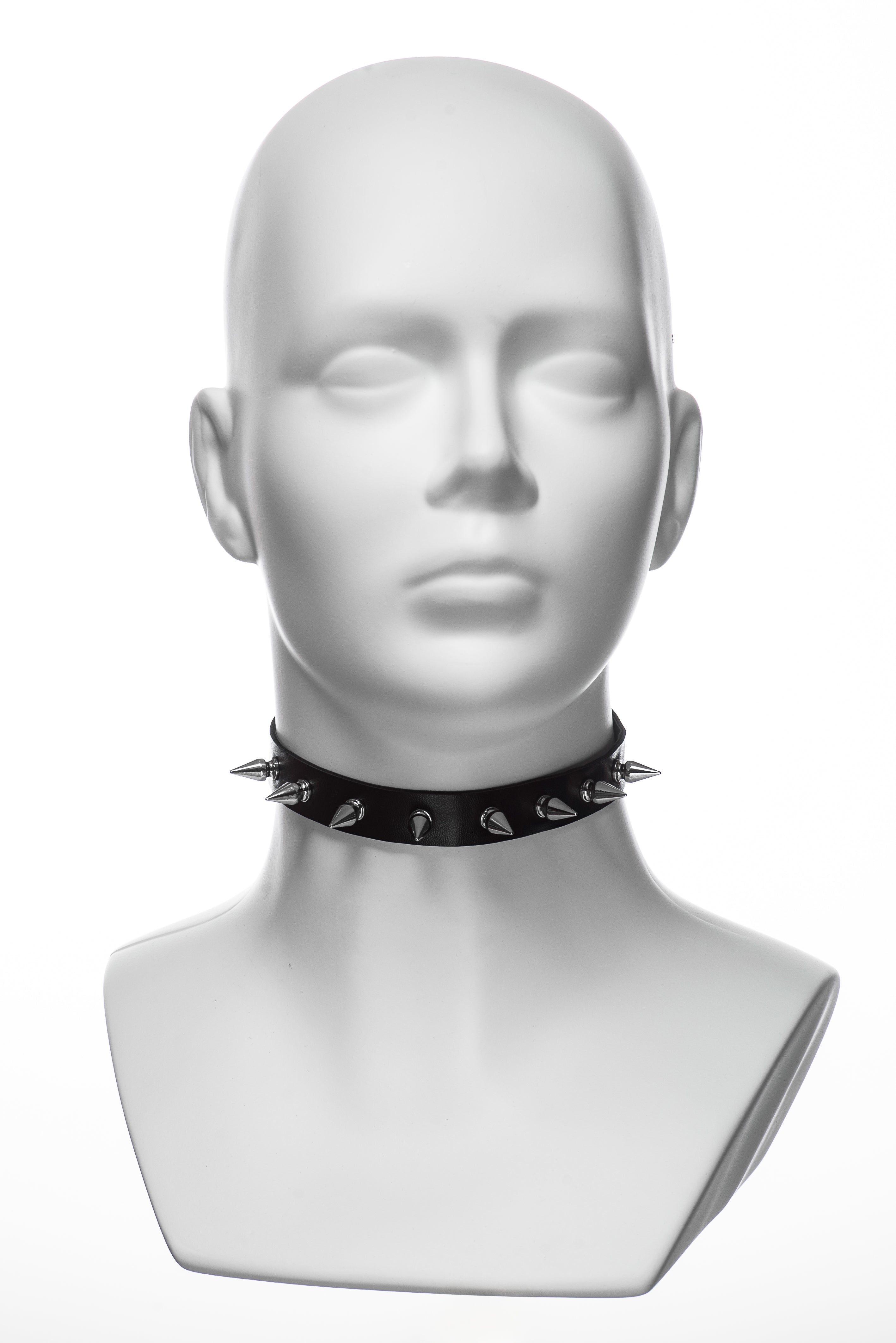Kaklo aksesuaras „Black Spike Choker“