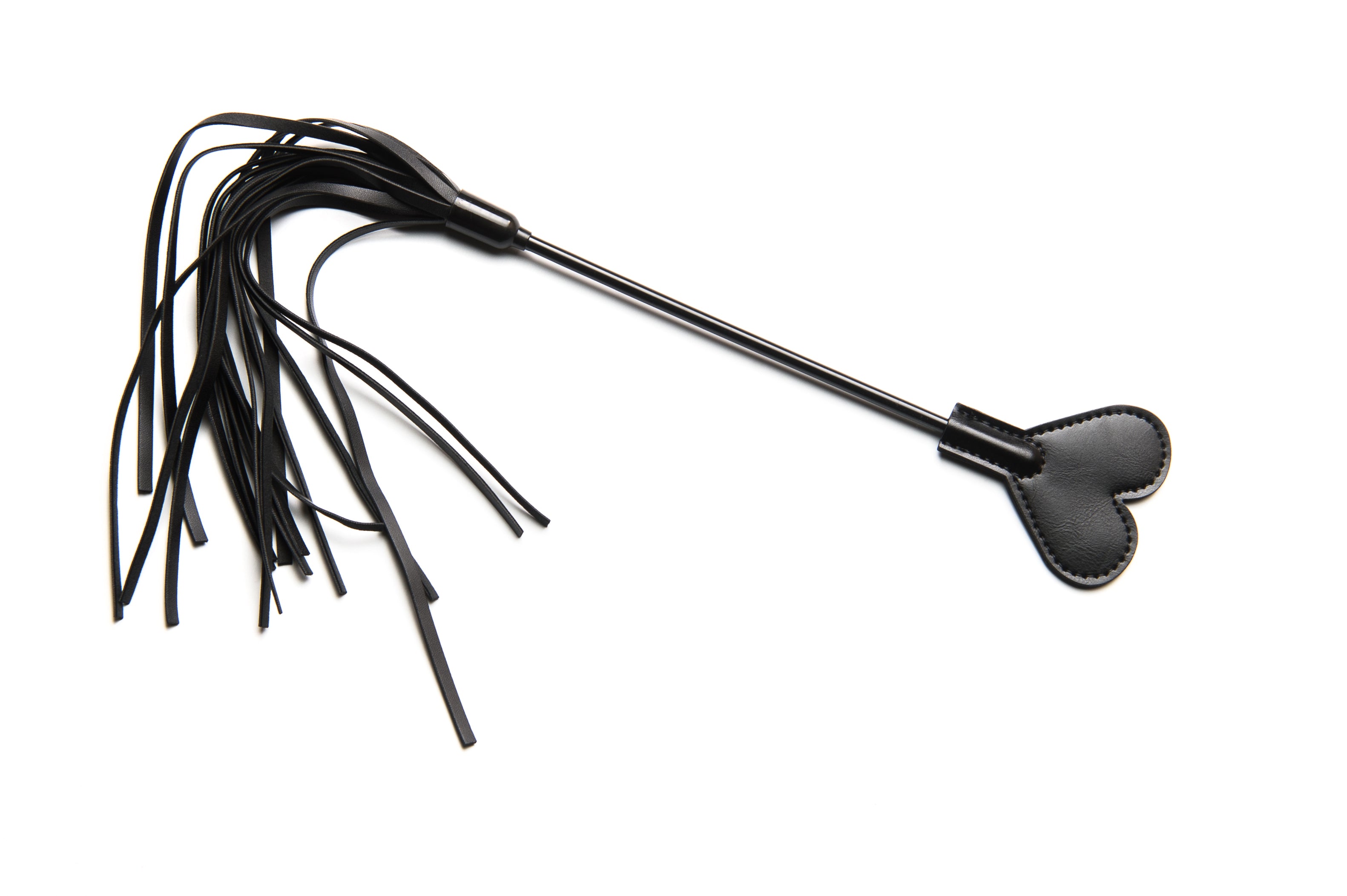 Botagas „Leather Tassel Heart Whip“