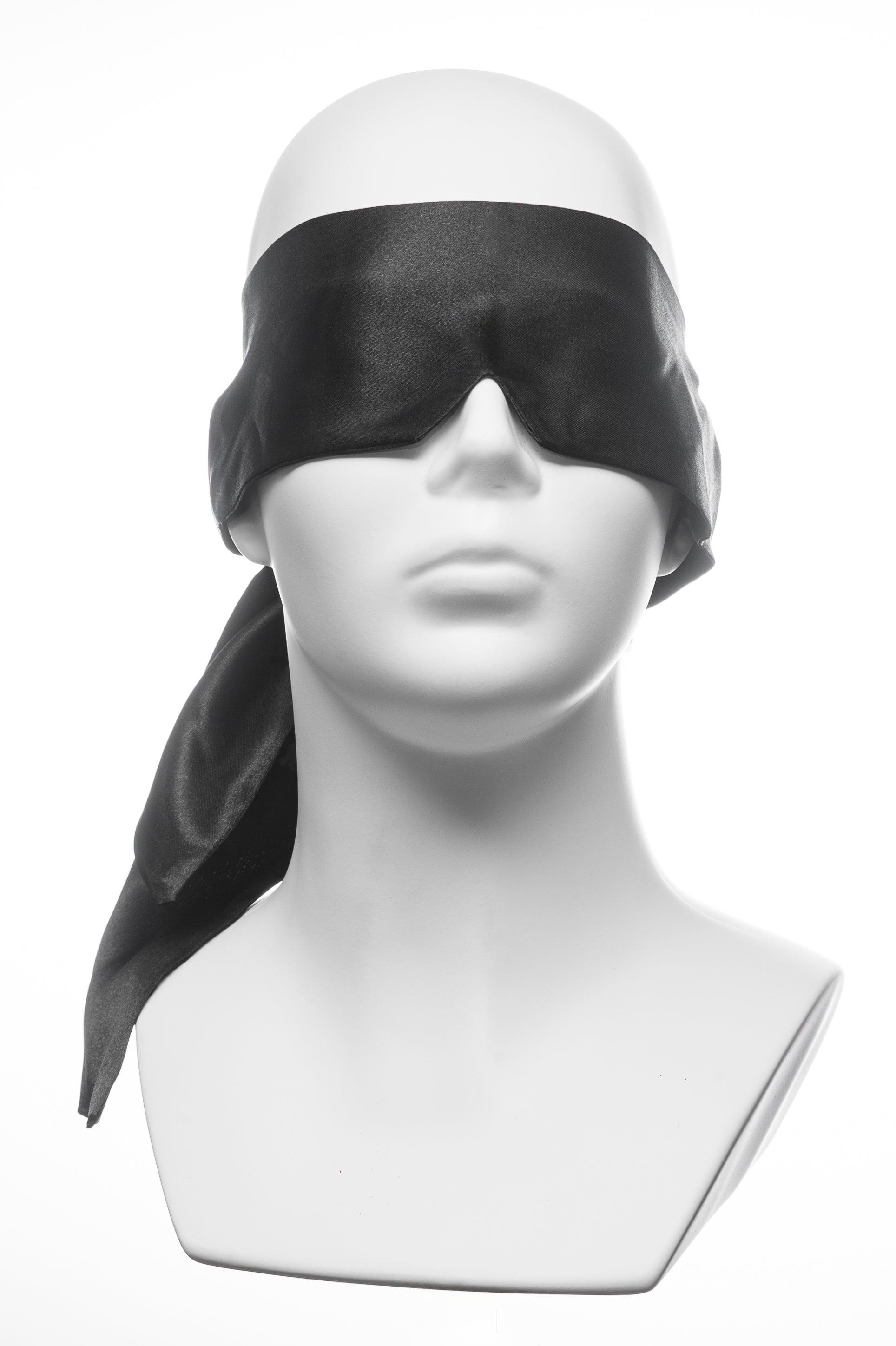 Akių raištis „Black Silk Blindfold“